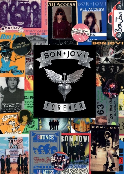 Buchcover und Innenansicht für das Buch: Bon Jovi: Forever