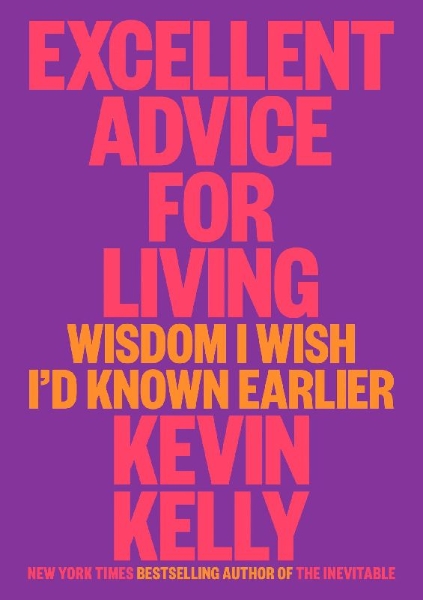 Buchcover und Innenansicht für das Buch: Excellent Advice for Living