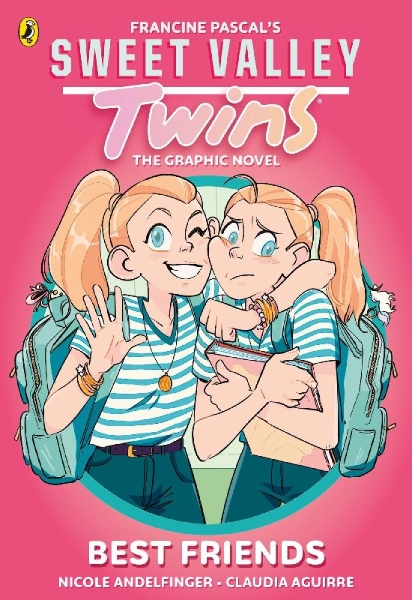 Buchcover und Innenansicht für das Buch: Sweet Valley Twins The Graphic Novel: Best friends
