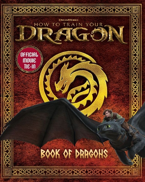 Buchcover und Innenansicht für das Buch: DreamWorks' How To Train Your Dragon: Book of Dragons