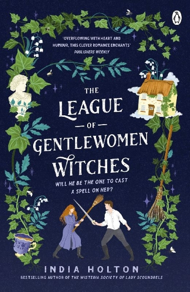Buchcover und Innenansicht für das Buch: The League of Gentlewomen Witches