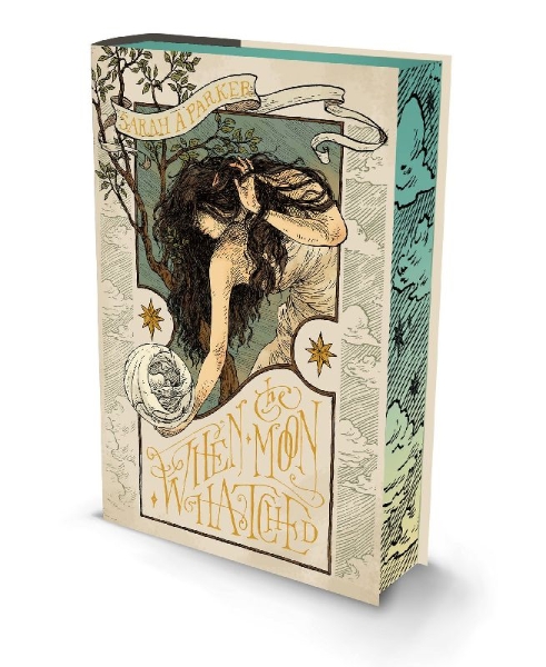 Buchcover und Innenansicht für das Buch: When the Moon Hatched Deluxe Edition