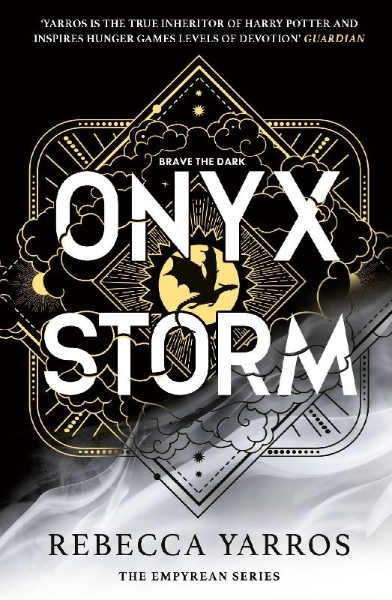 Buchcover und Innenansicht für das Buch: Onyx Storm