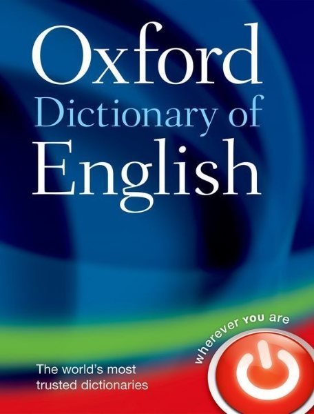 Buchcover und Innenansicht für das Buch: Oxford Dictionary of English