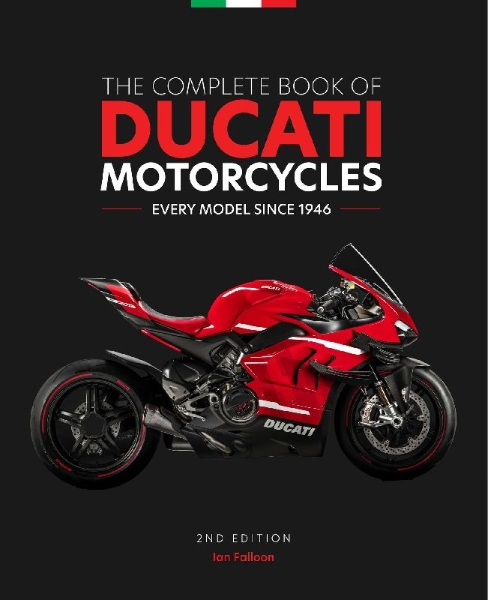 Buchcover und Innenansicht für das Buch: The Complete Book of Ducati Motorcycles