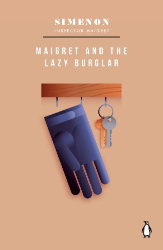 Buchcover und Innenansicht für das Buch: Maigret and the Lazy Burglar
