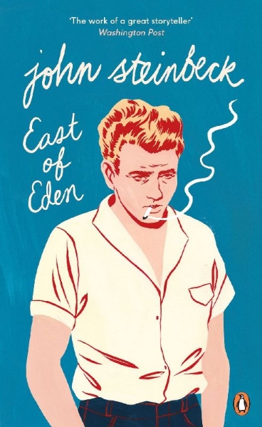 Buchcover und Innenansicht für das Buch: East of Eden
