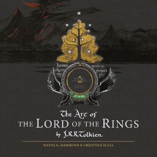 Buchcover und Innenansicht für das Buch: The Art of the Lord of the Rings