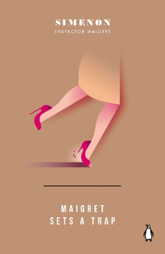 Buchcover und Innenansicht für das Buch: Maigret Sets a Trap