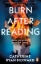 Buchcover und Innenansicht für das Buch: Burn After Reading