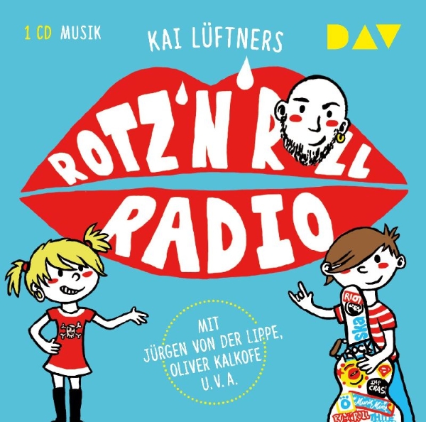 Buchcover und Innenansicht für das Buch: Rotz 'n' Roll Radio