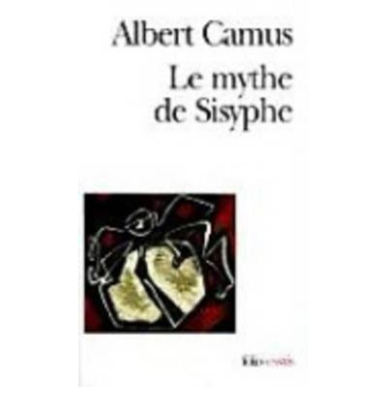 Buchcover und Innenansicht für das Buch: Le mythe de Sisyphe