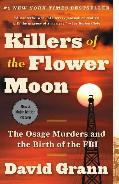 Buchcover und Innenansicht für das Buch: Killers of the Flower Moon