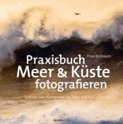 Buchcover und Innenansicht für das Buch: Praxisbuch Meer & Küste fotografieren
