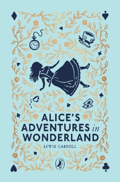 Buchcover und Innenansicht für das Buch: Alice's Adventures in Wonderland