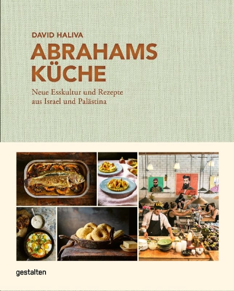 Buchcover und Innenansicht für das Buch: Abraham's Kitchen
