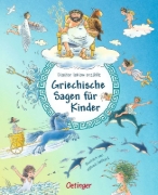 Buchcover und Innenansicht für das Buch: Griechische Sagen für Kinder