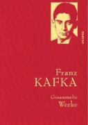 Buchcover und Innenansicht für das Buch: Franz Kafka - Gesammelte Werke  (Iris®-LEINEN mit goldener Schmuckprägung)