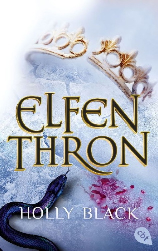 Buchcover und Innenansicht für das Buch: Elfenthron