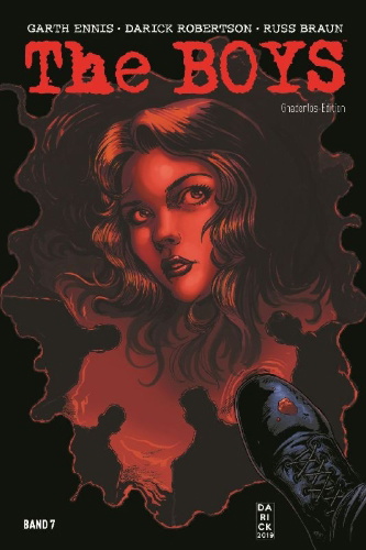 Buchcover und Innenansicht für das Buch: The Boys: Dear Becky #1-#8; The Art of the Boys