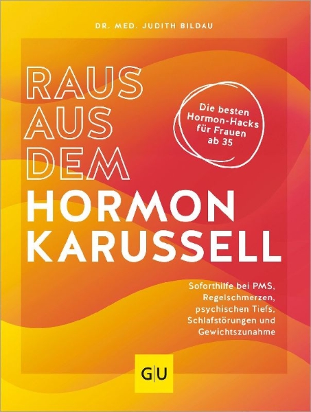 Buchcover und Innenansicht für das Buch: Raus aus dem Hormonkarussell