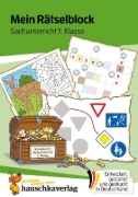 Buchcover und Innenansicht für das Buch: Mein Rätselblock Sachunterricht 1. Klasse