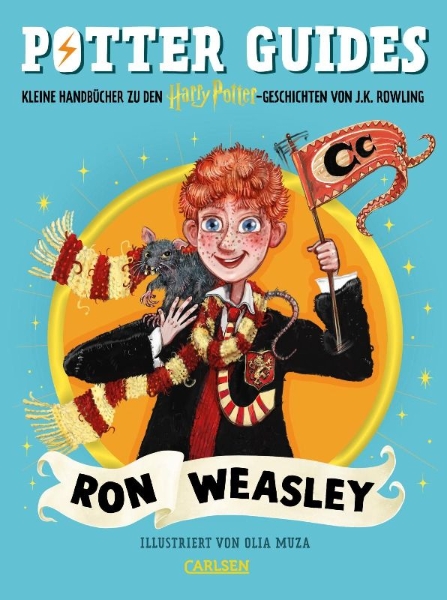 Buchcover und Innenansicht für das Buch: Pocket Potters. Little Guides to the Harry Potter Stories by J.K. Rowling: Ron Weasley