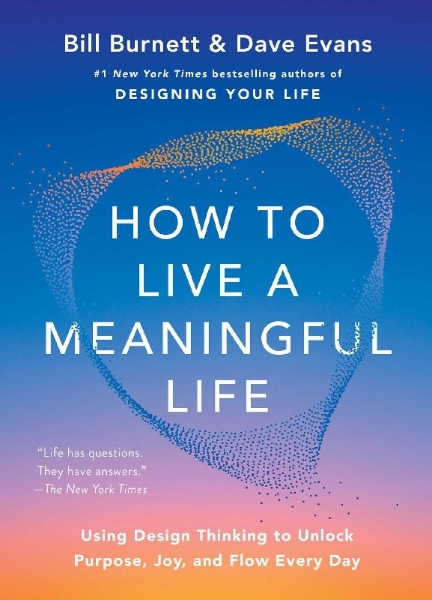 Buchcover und Innenansicht für das Buch: How to Live a Meaningful Life