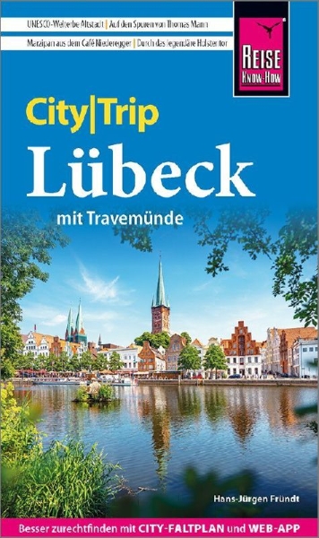 Buchcover und Innenansicht für das Buch: Reise Know-How CityTrip Lübeck mit Travemünde