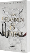 Buchcover und Innenansicht für das Buch: Von Flammen & Verrat (Die Geschichte der Anderswelt 2)