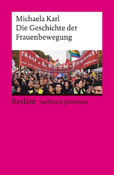 Buchcover und Innenansicht für das Buch: Die Geschichte der Frauenbewegung