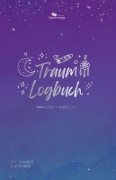 Buchcover und Innenansicht für das Buch: Unterwegs Traum-Logbuch