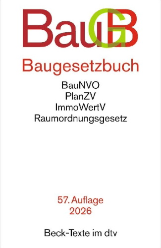 Buchcover und Innenansicht für das Buch: Baugesetzbuch. BauGB