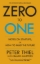 Buchcover und Innenansicht für das Buch: Zero to One