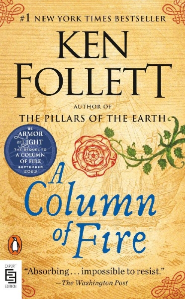 Buchcover und Innenansicht für das Buch: A Column of Fire