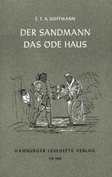 Buchcover und Innenansicht für das Buch: Der Sandmann. Das öde Haus