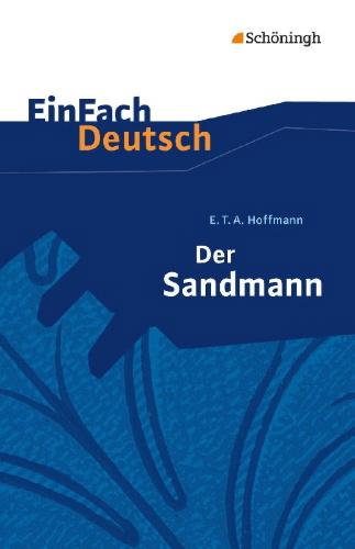 Buchcover und Innenansicht für das Buch: Der Sandmann. EinFach Deutsch Textausgaben