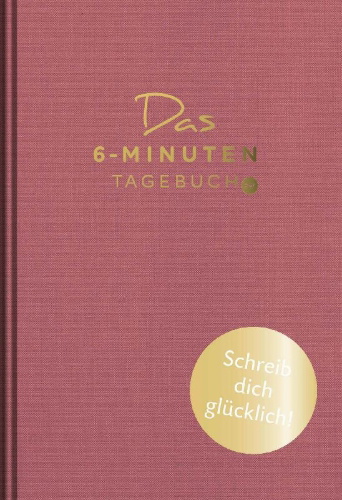 Buchcover und Innenansicht für das Buch: Das 6-Minuten-Tagebuch pur (orchidee)