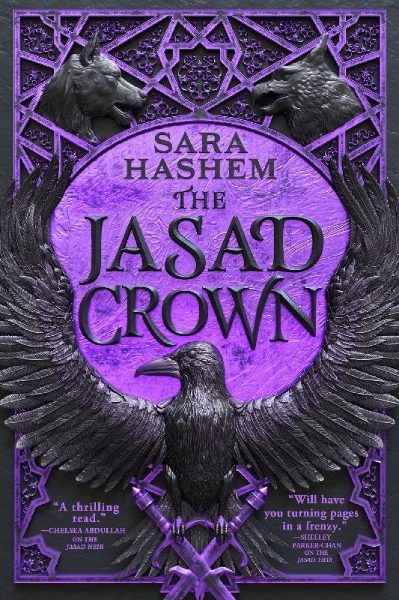 Buchcover und Innenansicht für das Buch: The Jasad Crown