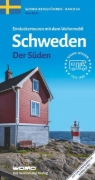Buchcover und Innenansicht für das Buch: Entdeckertouren mit dem Wohnmobil Schweden