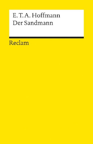 Buchcover und Innenansicht für das Buch: Der Sandmann