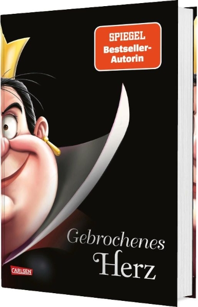 Buchcover und Innenansicht für das Buch: Disney Villains 12: Gebrochenes Herz (Villains "Herzkönigin" - Alice im Wunderland)