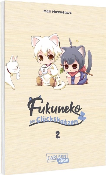 Buchcover und Innenansicht für das Buch: Fukuneko