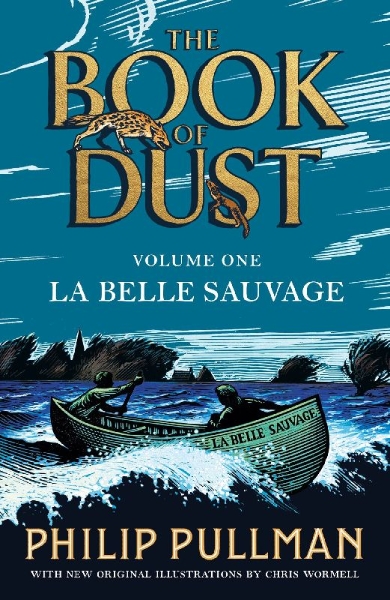Buchcover und Innenansicht für das Buch: La Belle Sauvage