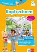 Buchcover und Innenansicht für das Buch: Klett Die Mathe-Helden Kopfrechnen 2. Klasse. Mathematik in der Grundschule