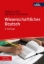 Buchcover und Innenansicht für das Buch: Wissenschaftliches Deutsch