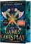 Buchcover und Innenansicht für das Buch: The Games Gods Play (The Crucible #1)