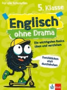 Buchcover und Innenansicht für das Buch: Englisch ohne Drama 5. Klasse