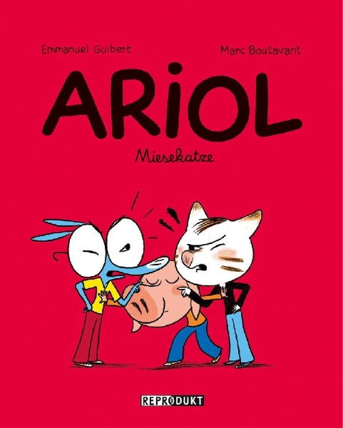 Buchcover und Innenansicht für das Buch: Ariol 6 - Miesekatze