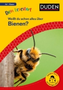 Buchcover und Innenansicht für das Buch: Dein Lesestart: Weißt du schon alles über Bienen? Ab 1. Klasse